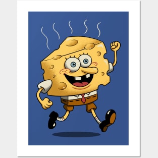 Cheese Bob Tri Pants Posters and Art